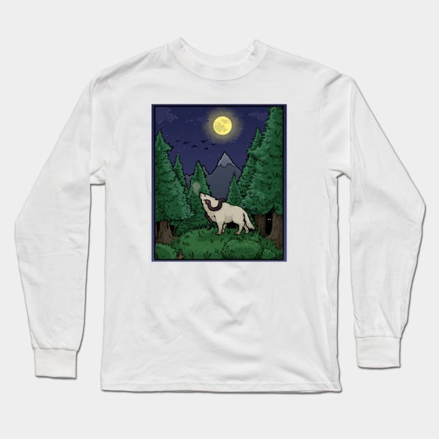 Howl of Josh Long Sleeve T-Shirt by robbadopolis